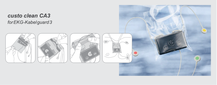 Custo Clean CA3 for Guard Guard ECG cable