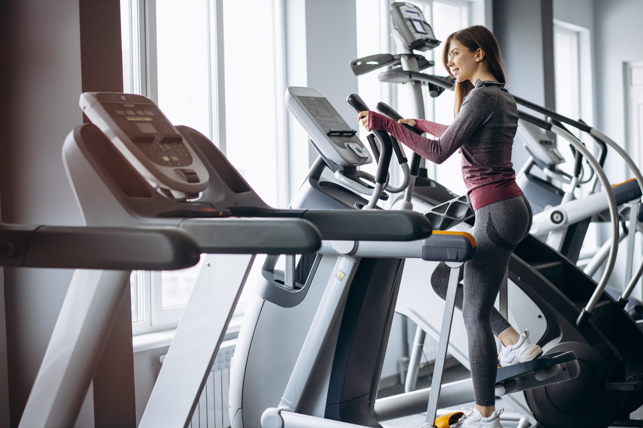 Women on Treadmill